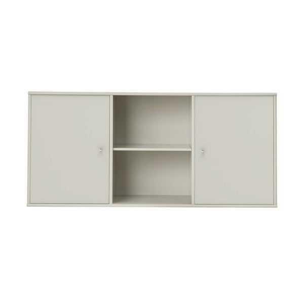 Béžová nízka závesná komoda 133x61 cm Mistral – Hammel Furniture