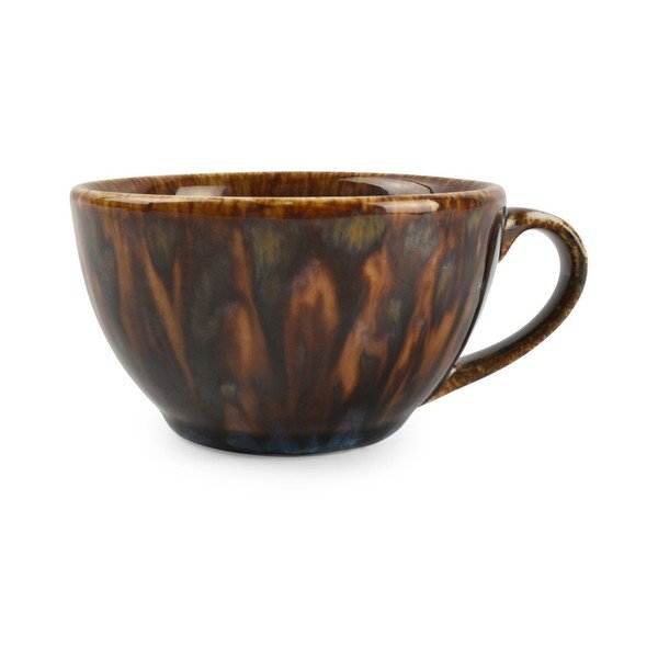 Hnedá porcelánová šálka na cappuccino 200 ml Resto – BonBistro