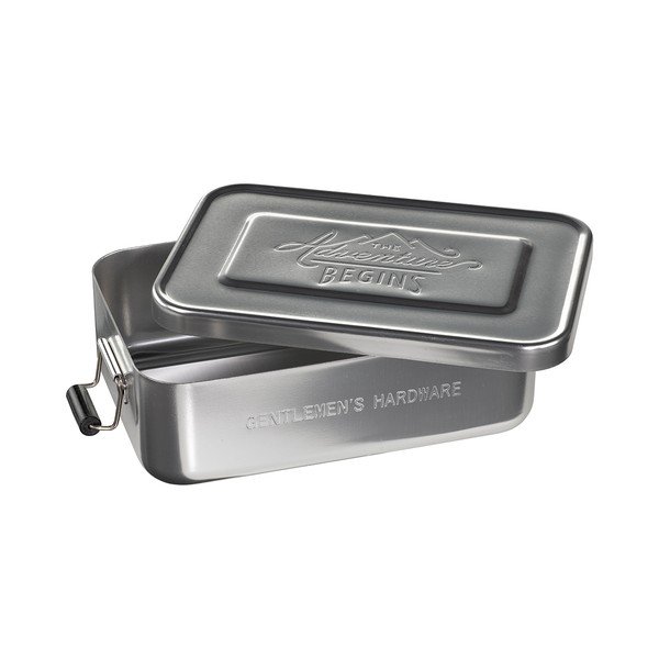 Box na desiatu Gentlemen's Hardware Silver Tin-image-3