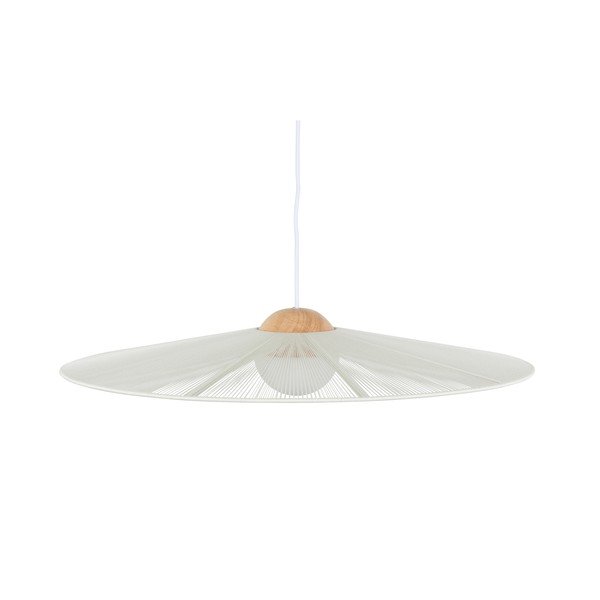 Biele stmievateľné závesné svietidlo ø 65 cm Belle – Zuiver