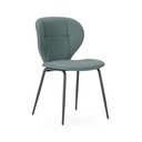 Tmavozelené jedálenské stoličky v súprave 2 ks Maura – Marckeric