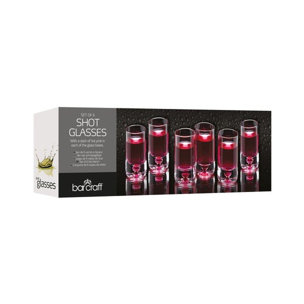 Sada 6 sklenených panákov Kitchen Craft Bar Craft, 35 ml-image-1