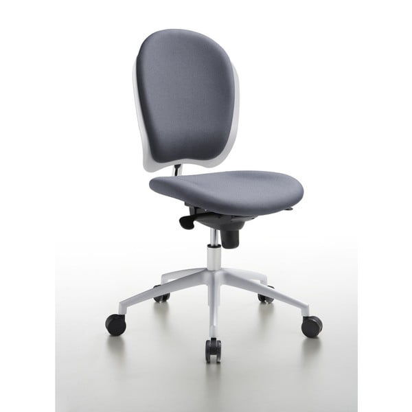 Sivá kancelárska stolička s kolieskami Zago Xirea