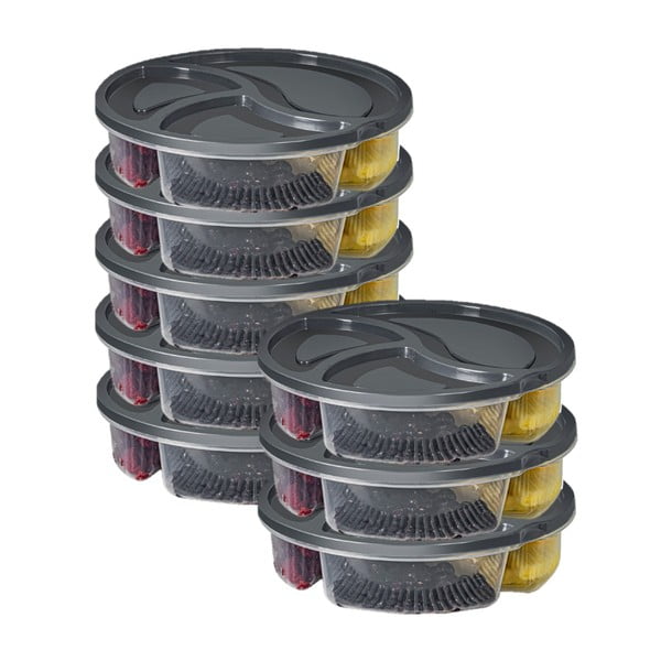 Potravinové škatuľky v súprave 8 ks – Hermia