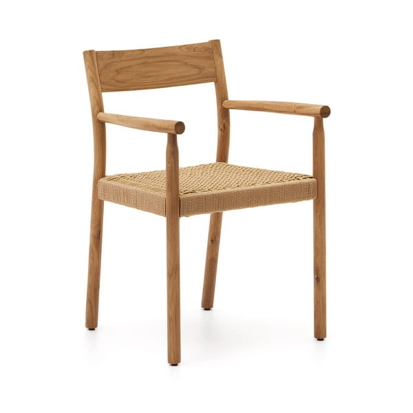 Jedálenská stolička z dubového dreva v prírodnej farbe Yalia – Kave Home