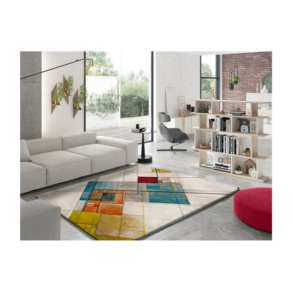 Koberec vhodný aj do exteriéru Universal Optik Smile, 120 x 170 cm-image-1