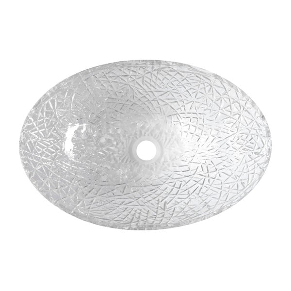 Sklenené umývadlo 50x36 cm Purus – Sapho-image-3