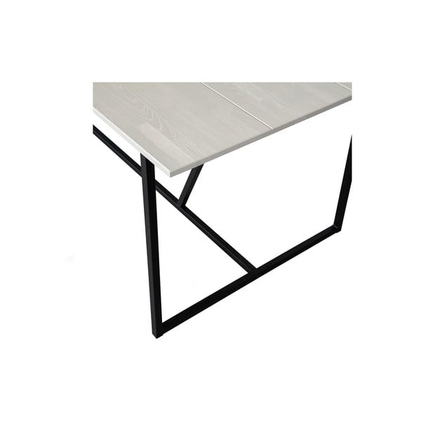 Jedálenský stôl z jaseňového dreva 90x220 cm Silas – WOOOD-image-3