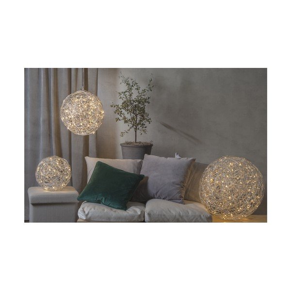 Antikoro vonkajšia svetelná LED dekorácia Star Trading Light Trassel, ø 37,5 cm-image-1