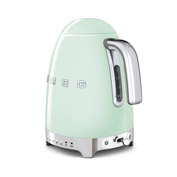 Svetlozelená rýchlovarná kanvica z nehrdzavejúcej ocele 1,7 l Retro Style – SMEG-image-3