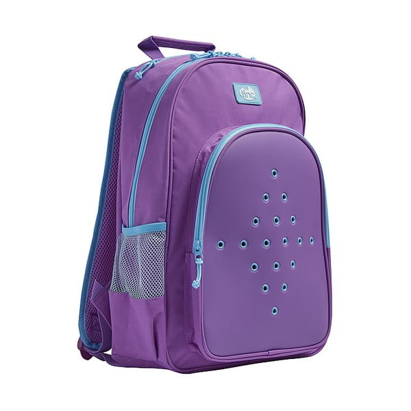 Fialový školský batoh TINC Buds