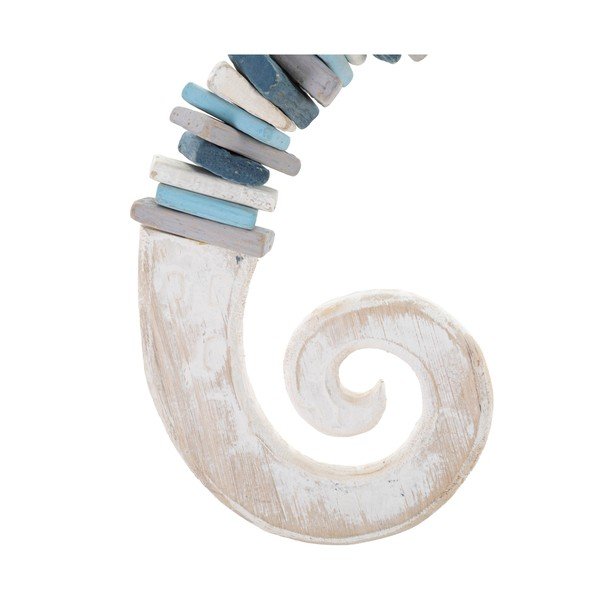 Drevená nástenná dekorácia 22x55 cm Sea Horse – Mauro Ferretti-image-3