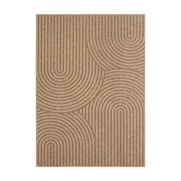 Hnedý vnútorný a vonkajší koberec 200x290 cm Timber 1401 – Ayyildiz Carpets