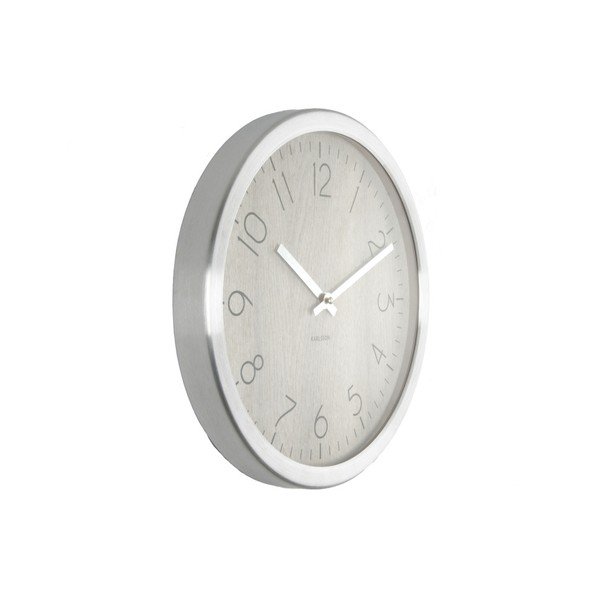 Biele hodiny Present Time Wood Charm-image-1