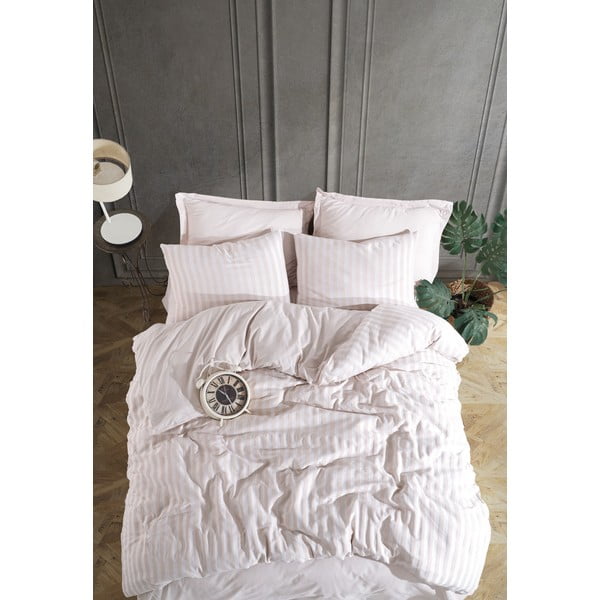 Béžové obliečky na dvojlôžko 200x200 cm Road Potlu – Mijolnir