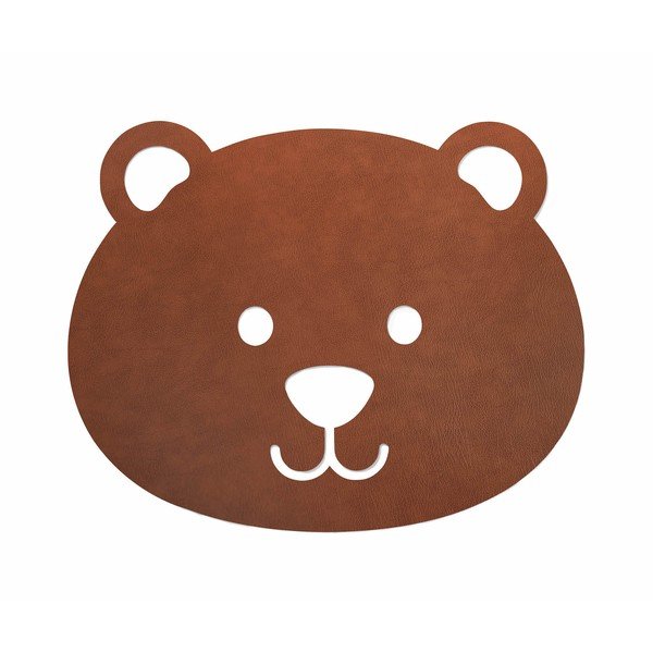 Hnedá detská hracia podložka 73x92 cm Bear XXL Bull – LIND DNA