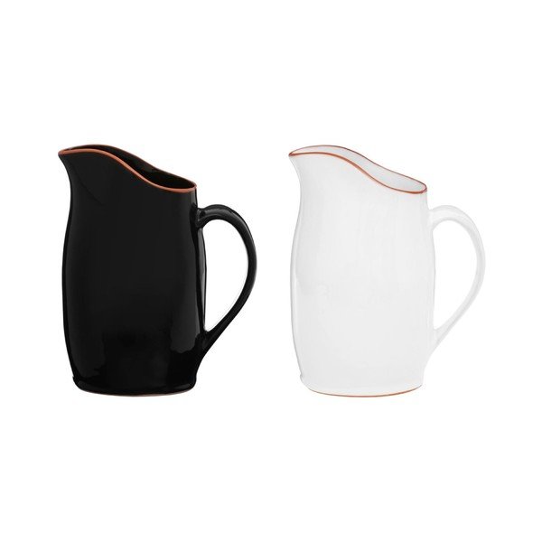 Biely džbán z glazovanej terakoty Premier Housewares, 2,5 l-image-1