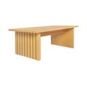 Konferenčný stolík s doskou v dubovom dekore v prírodnej farbe 60x120 cm Stripe - Woodman