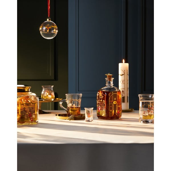 Sklenené svietniky s vianočným motívom v súprave 2 ks Holmegaard Christmas – Holmegaard-image-2