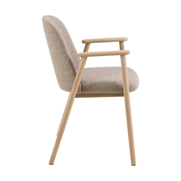 Béžová jedálenská stolička Leo – Actona-image-4