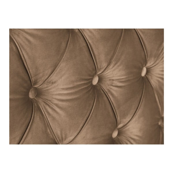Tmavobéžové čelo postele Mazzini Sofas, 200 × 120 cm-image-4