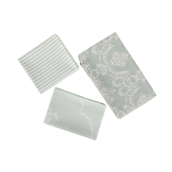 Ľahká prikrývka cez posteľ Pure Water Green, 200 x 235 cm-image-4