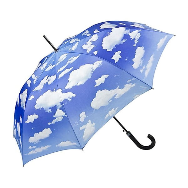 Modrý dáždnik s rúčkou Von Lilienfeld Bavarian Sky