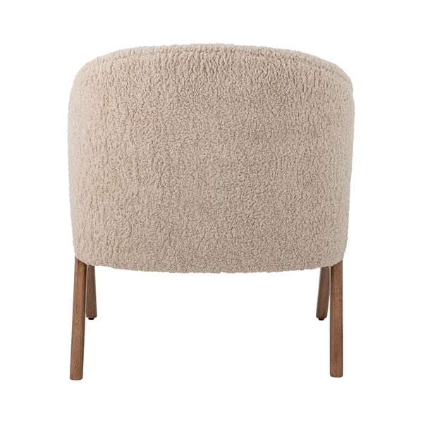 Béžové kreslo z textílie buklé Camino – Bloomingville-image-2