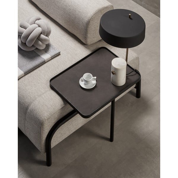 Béžovo-sivá pohovka s odkladacím priestorom Kave Home Compo-image-3