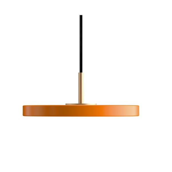 Oranžové LED závesné svietidlo s kovovým tienidlom ø 15 cm Asteria Micro – UMAGE-image-4