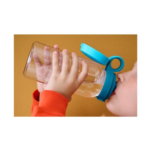 Modrá plastová detská fľaša 600 ml Campus – Mepal-image-3
