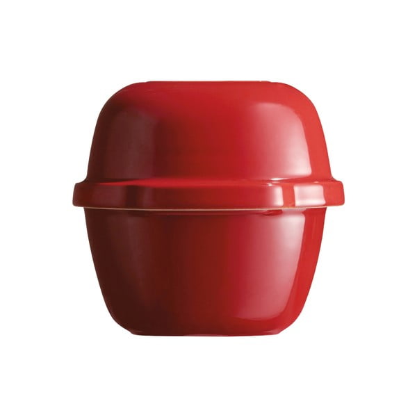 Červená keramická forma na chlieb Emile Henry, 39 × 16,5 cm-image-2