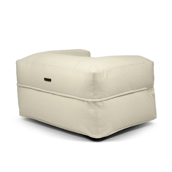 Krémový sedací vak z textílie buklé MooG – SLOWDOWN-image-4