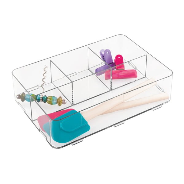 Organizér InterDesign Clarity Drawer, dĺžka 30,5 cm-image-2