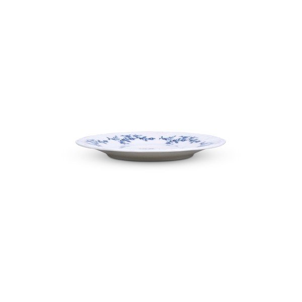 Biely/modrý porcelánový tanierik ø 16,5 cm Retro – BonBistro-image-2