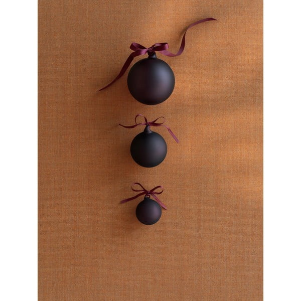 Sklenené ručne fúkané vianočné gule v súprave 2 ks ø 9 cm Juhla – Blomus-image-4