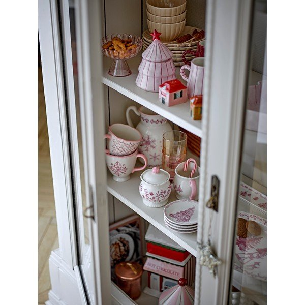 Svetloružová sklenená servírovacia miska 220 ml Nalu – Bloomingville-image-2