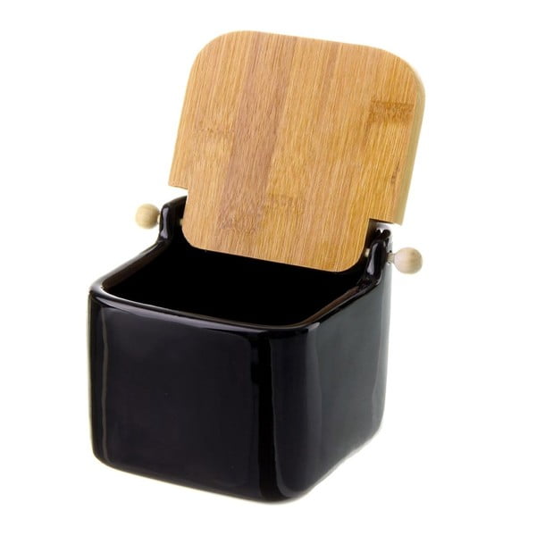 Čierna keramická soľnička Unimasa Modern, 750 ml-image-2