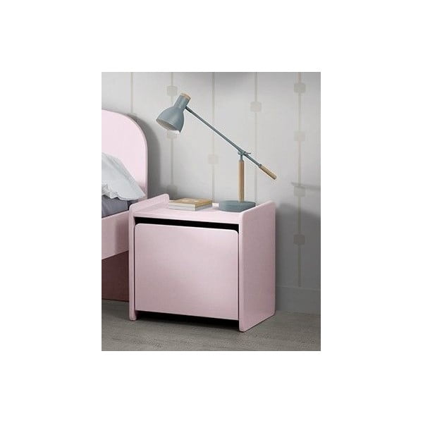 Ružový nočný stolík Vipack Kiddy-image-2