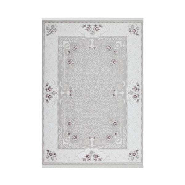 Sivý koberec Splendid Silver, 80 x 300 cm