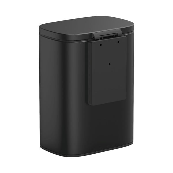 Čierny odpadkový kôš z nehrdzavejúcej ocele Wenko Sare-image-4