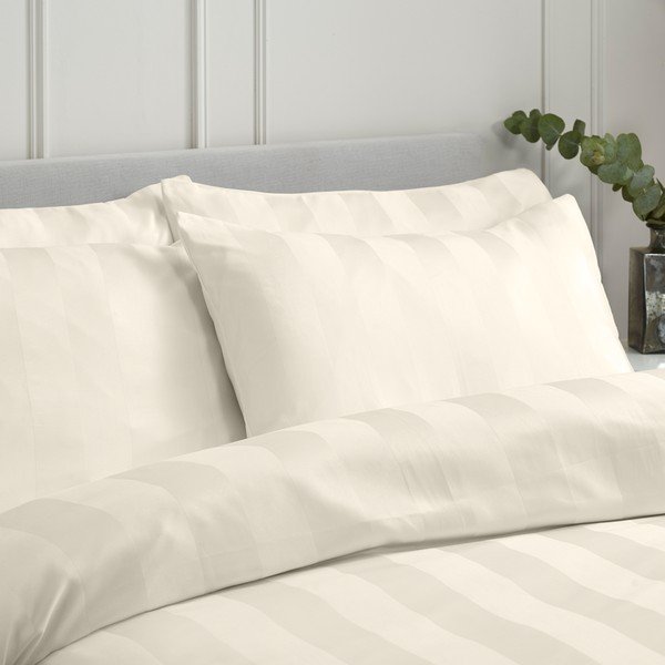 Saténové obliečky na vankúše v súprave 4 ks 75x50 cm So Soft Satin Stripe – Catherine Lansfield-image-1