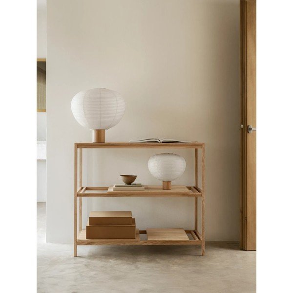 Regál v dekore duba v prírodnej farbe 105x92x40 cm Sukoya – Blomus-image-1