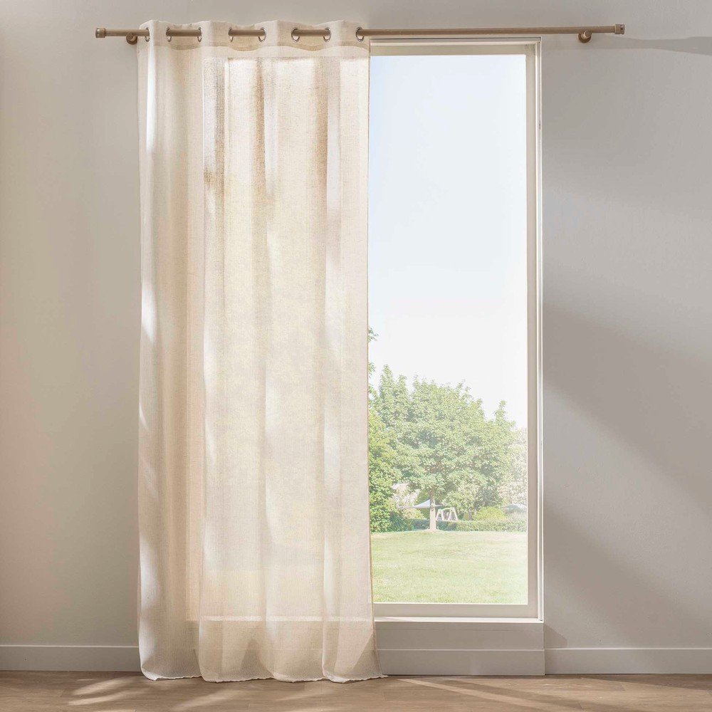 E-shop Krémovobiely záves 140x260 cm Sanya – douceur d'intérieur