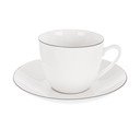 Biela porcelánová šálka na cappuccino 210 ml Decora – Orion