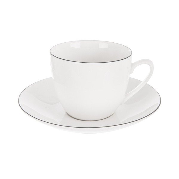 Biela porcelánová šálka na cappuccino 210 ml Decora – Orion