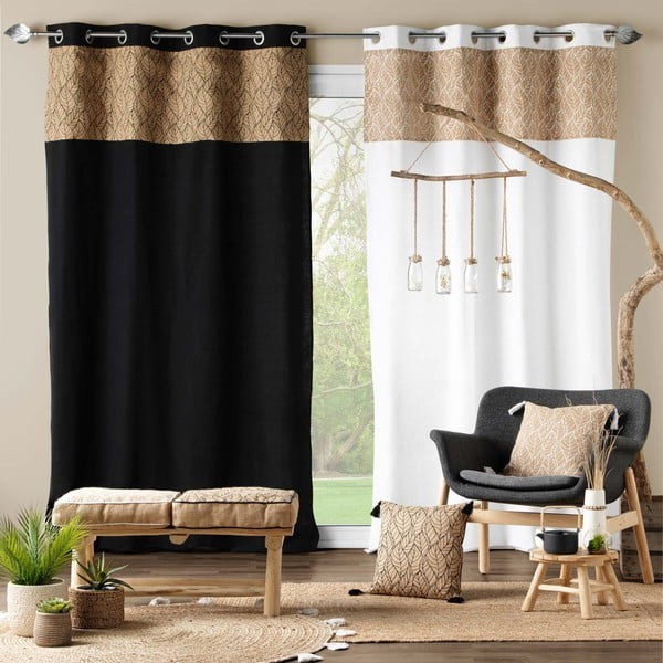 Biely záves 140x240 cm Kalinda – douceur d'intérieur-image-2