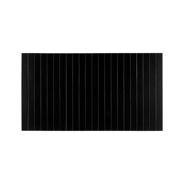 Čierna flexibilná drevená podrúčka na pohovku WOOOD Tray