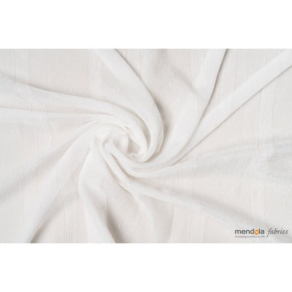 Béžová záclona 400x260 cm Leah - Mendola Fabrics