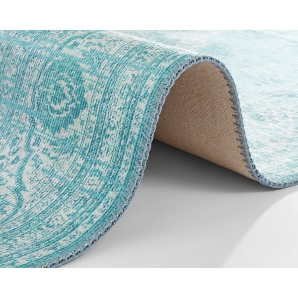 Tyrkysový koberec Nouristan Carme, 80 x 150 cm-image-4